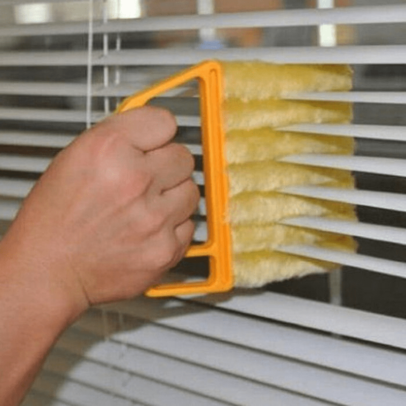 1pc Microfibers Washable Window Cleaning Brushes For Effortless Dust Collection And Blinds Cleaning