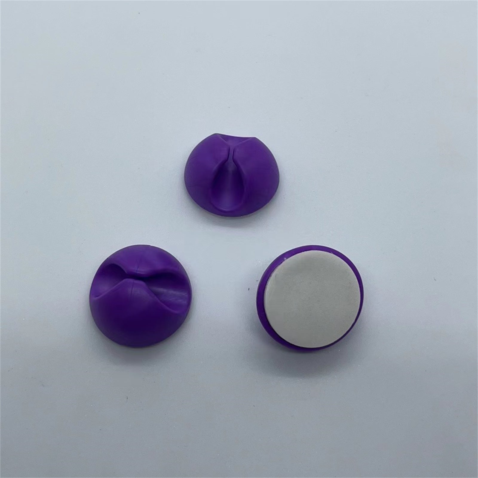 3Pcs Cable Clips Set | Desk Cord Organizer & Wire Holder for Home, Office, Car | Cable Management Accessories