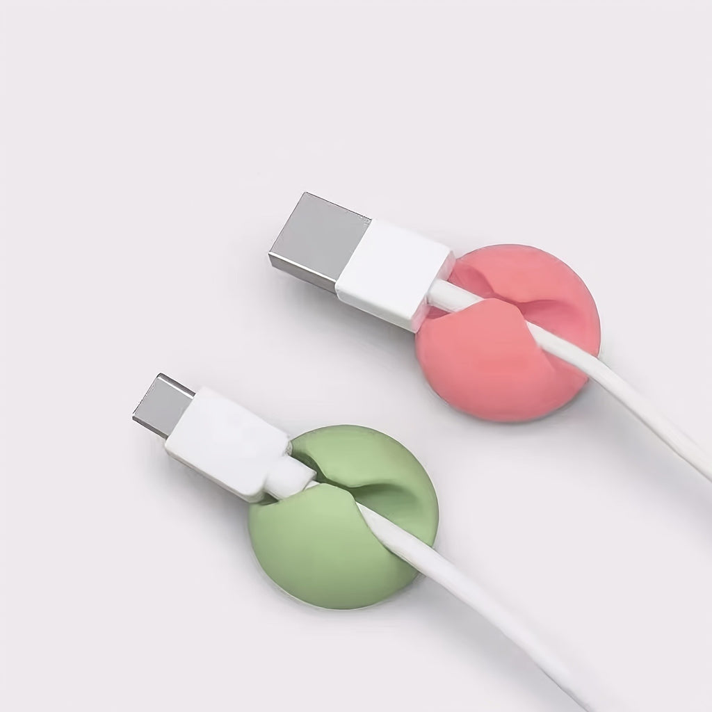 3Pcs Cable Clips Set | Desk Cord Organizer & Wire Holder for Home, Office, Car | Cable Management Accessories