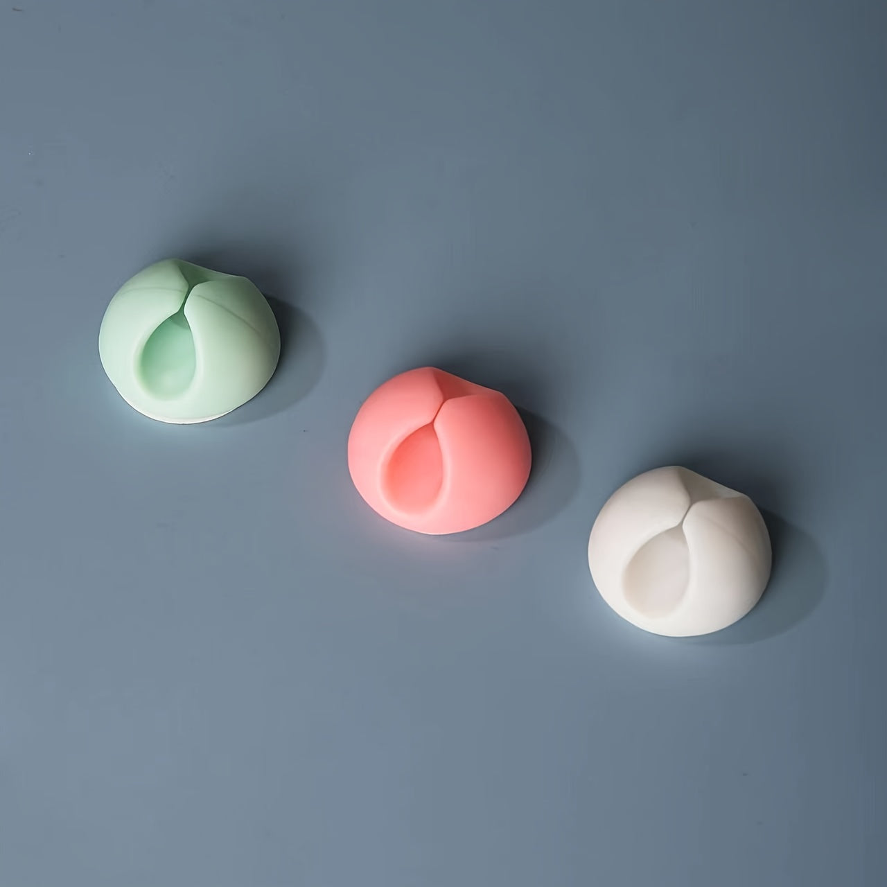 3Pcs Cable Clips Set | Desk Cord Organizer & Wire Holder for Home, Office, Car | Cable Management Accessories