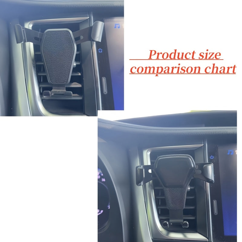 Car Navigation Mobile Phone Holder Car Air Outlet Anti Shaking Gravity Car Holder Factory Mobile Phone Holder