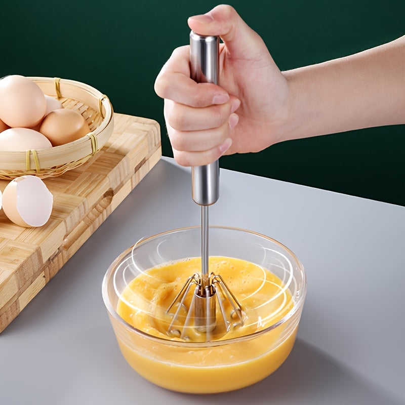 1Pc Portable Handheld Mixer | Easy One-Touch Mixing for Eggs, Cream & Batter | Perfect Kitchen Tool for Baking & Cooking Lovers