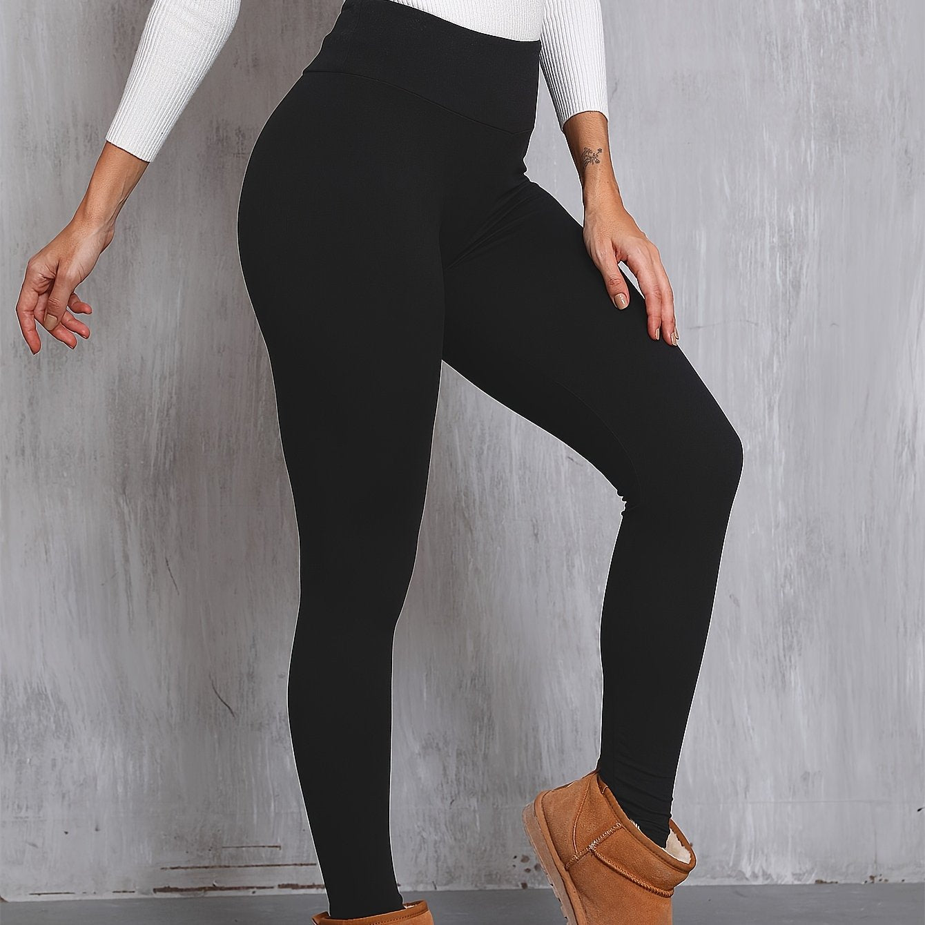 Women’s Slim Fit Yoga Leggings – High Waist Stretchy Fitness, Workout & Activewear Pants