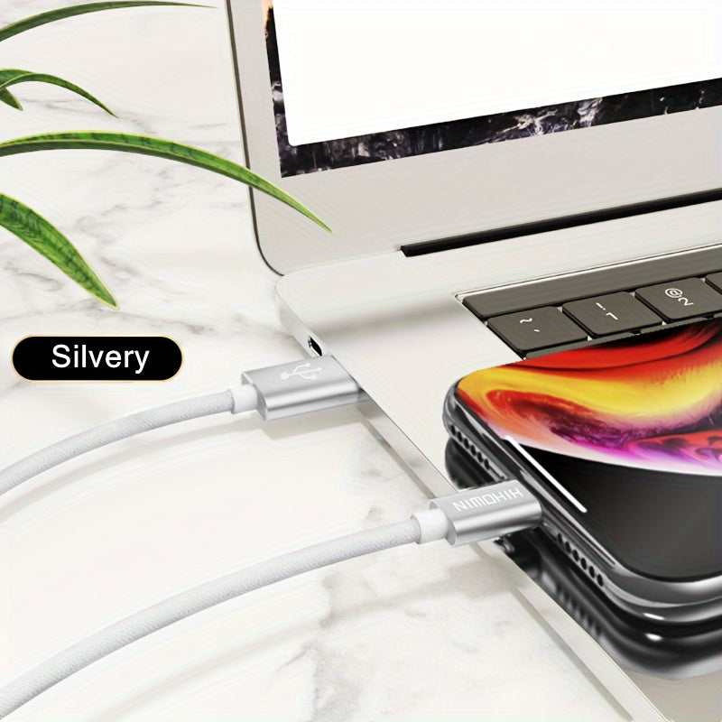 Fast Charging USB Cable for iPhone | Data Sync Charger Cord Compatible with iPhone 14/13/12/11/Pro/Max/SE/X/8/7/6 & iPad