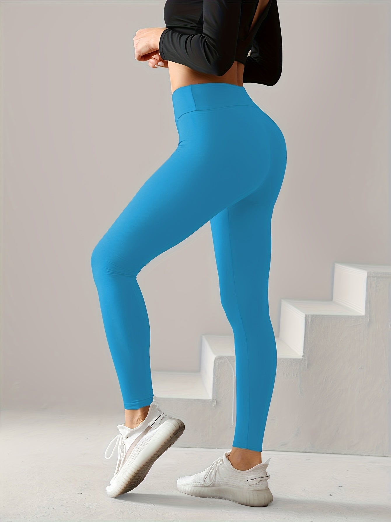 Women’s Slim Fit Yoga Leggings – High Waist Stretchy Fitness, Workout & Activewear Pants