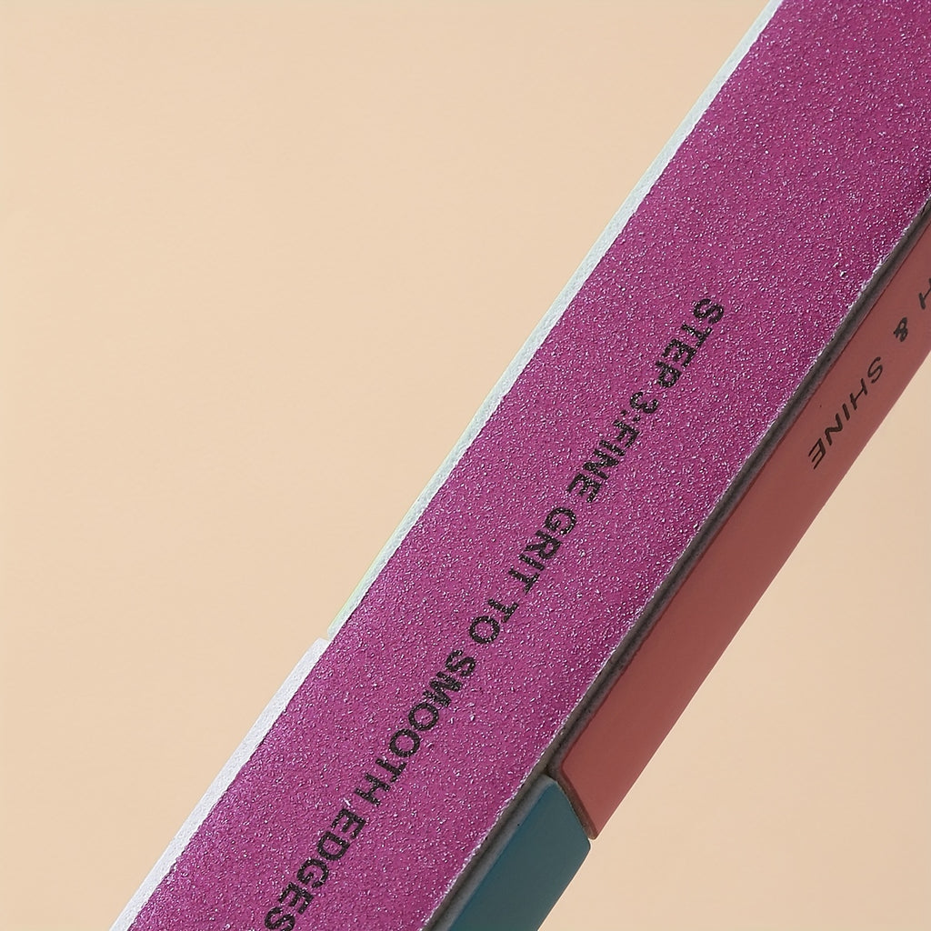 7 Sides Nail Cuticle Polish Strip Tool - Easy Manicure and Pedicure with Clean Cut