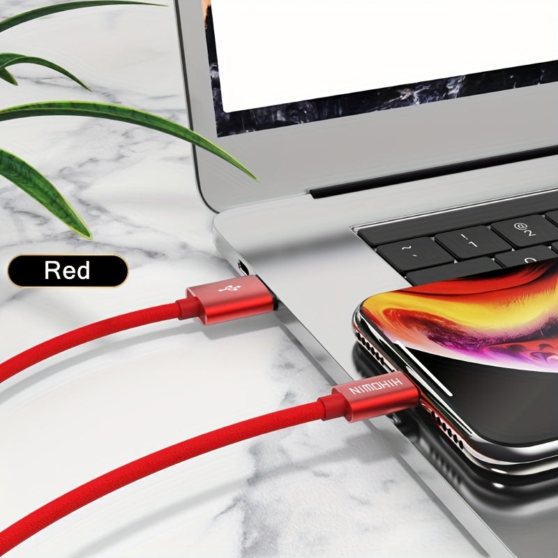 Fast Charging USB Cable for iPhone | Data Sync Charger Cord Compatible with iPhone 14/13/12/11/Pro/Max/SE/X/8/7/6 & iPad