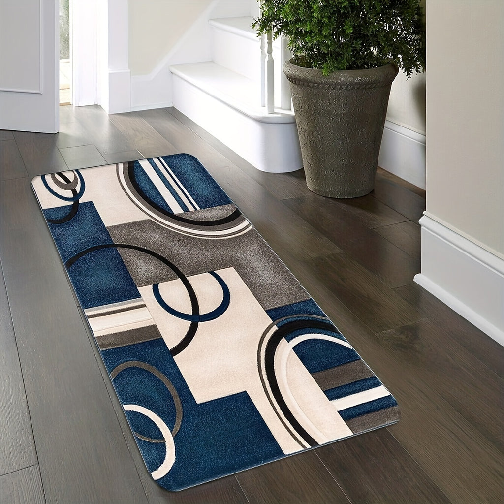 1pc Non-Slip Modern Door Mat - Thick Padded Indoor Entrance Mat for Home Decor and Floor Protection