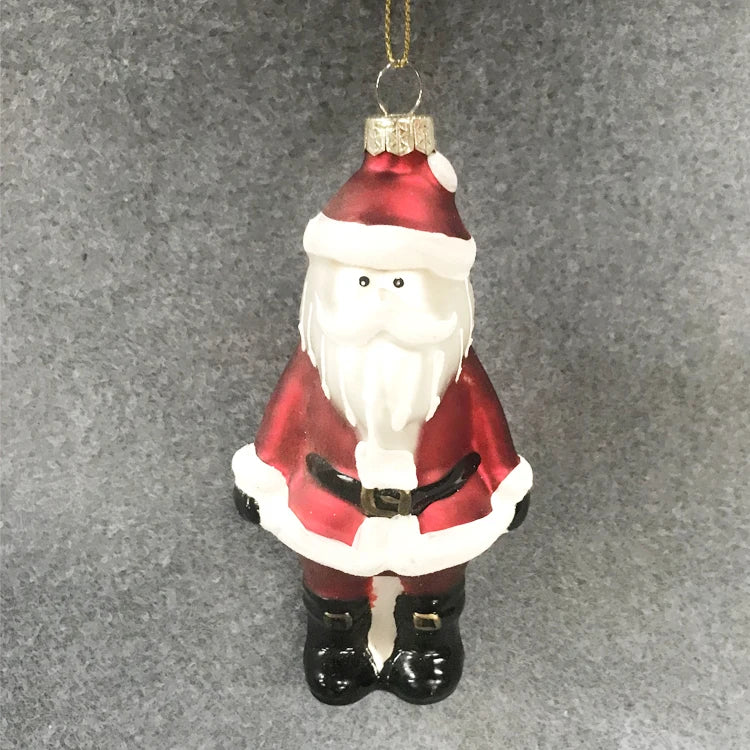 Christmas Christmas tree  glass ornaments, pendants, shopping malls, shop windows, foreign trade export dolls, 4 inches