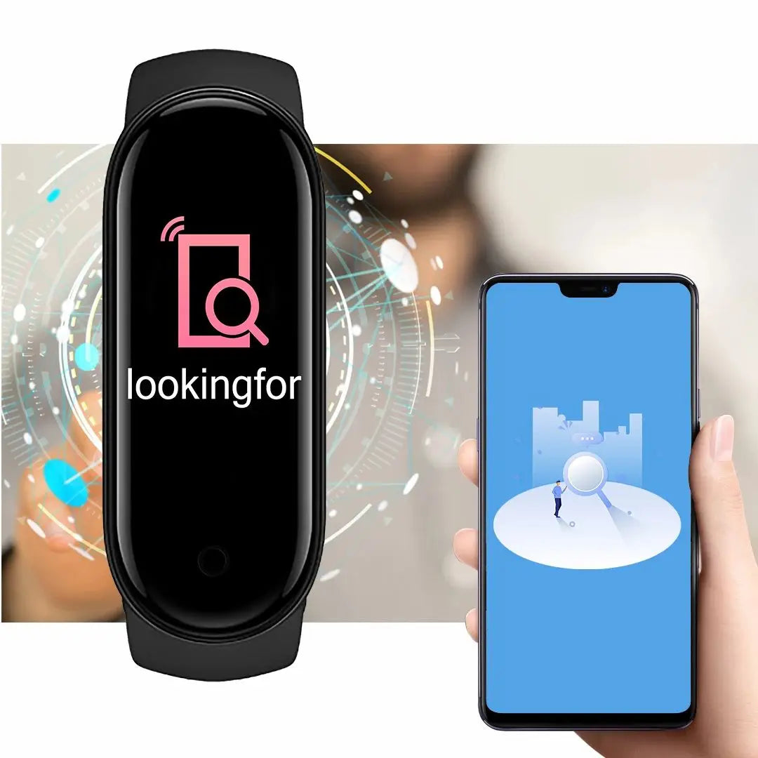 NNEOBA M5 Smart Watch – Unisex Bluetooth Smartwatch for Fitness & Health