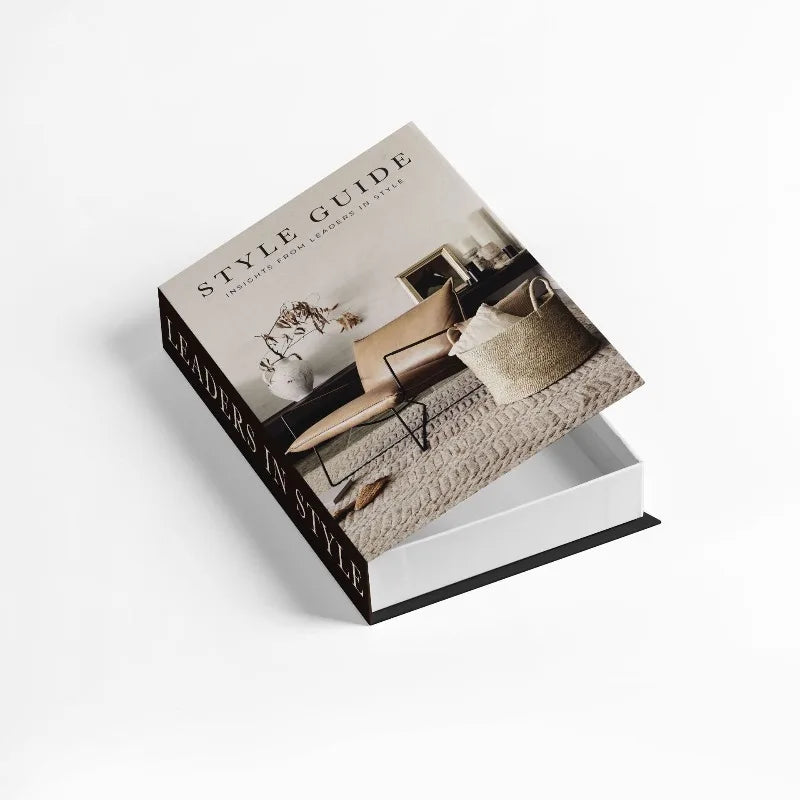 Modern Fake Book Decor – Stylish Decorative Books for Living Room, Coffee Table & Home Aesthetic Displays