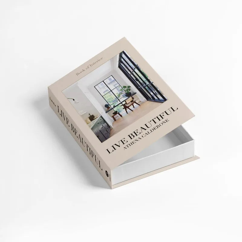 Modern Fake Book Decor – Stylish Decorative Books for Living Room, Coffee Table & Home Aesthetic Displays