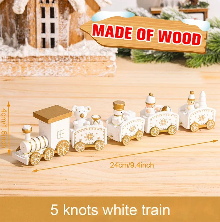 Christmas Train Decoration – Festive Home Ornament for Xmas & New Year 2026