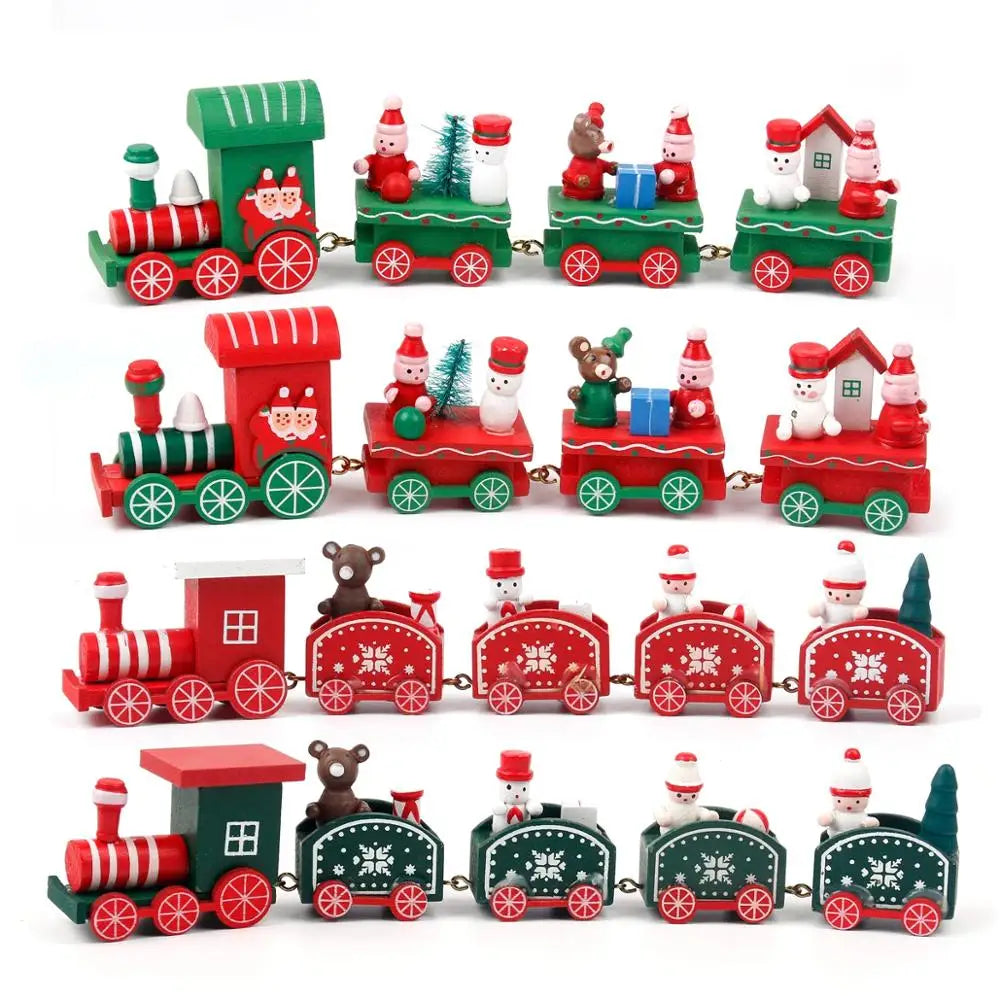 Christmas Train Decoration – Festive Home Ornament for Xmas & New Year 2026