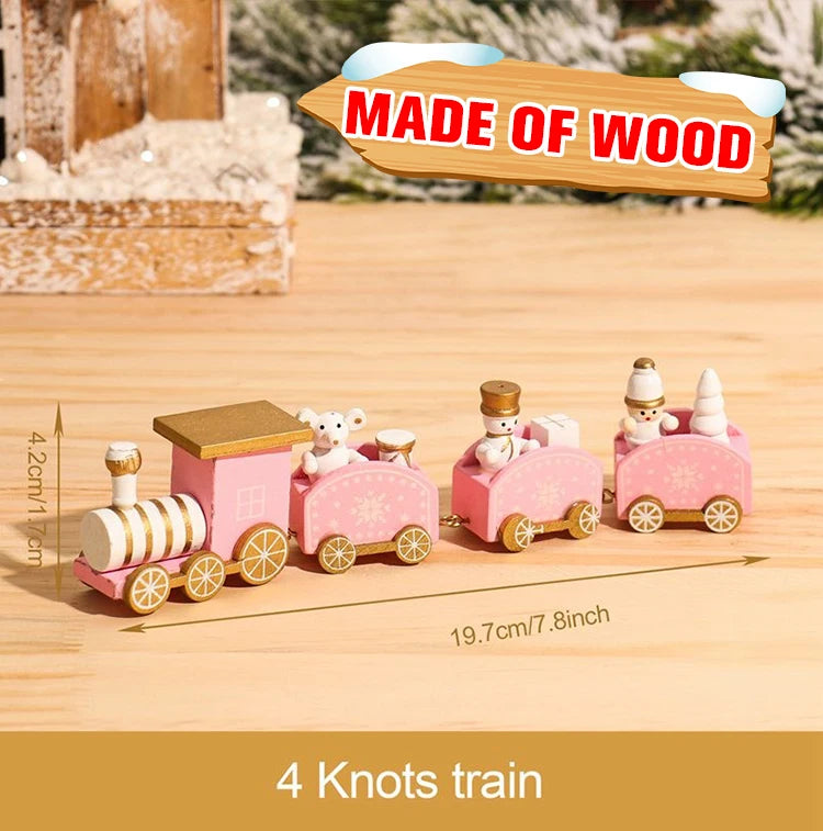 Christmas Train Decoration – Festive Home Ornament for Xmas & New Year 2026