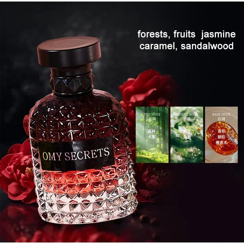 Miss Adventure Donna Perfume Luxury Spray Floral Fruity Scent Rose Jasmine Lasting Fresh Fragrance Daytime Rose Eau De Toilette