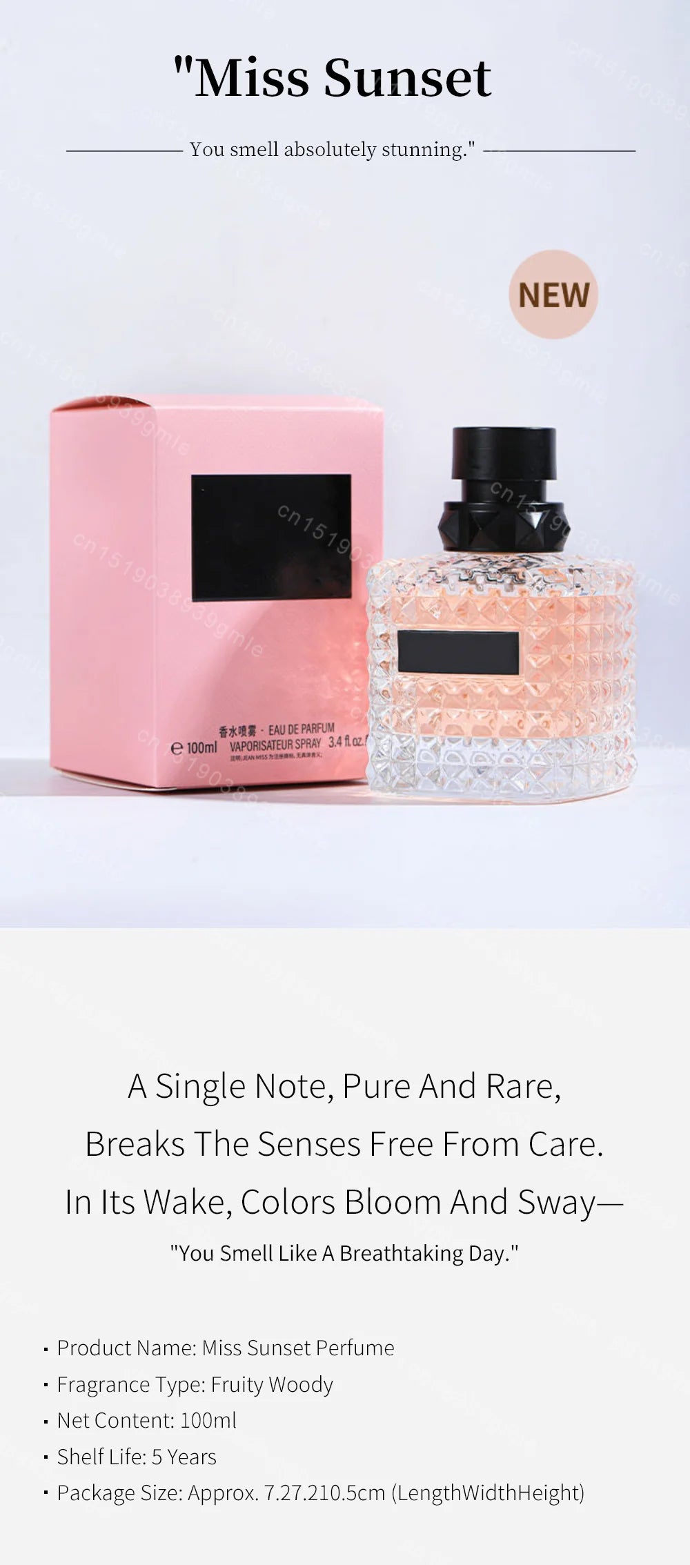 Luxury 100ml Unisex Perfume | Long-Lasting Sexy & Alluring Fragrance for Men & Women