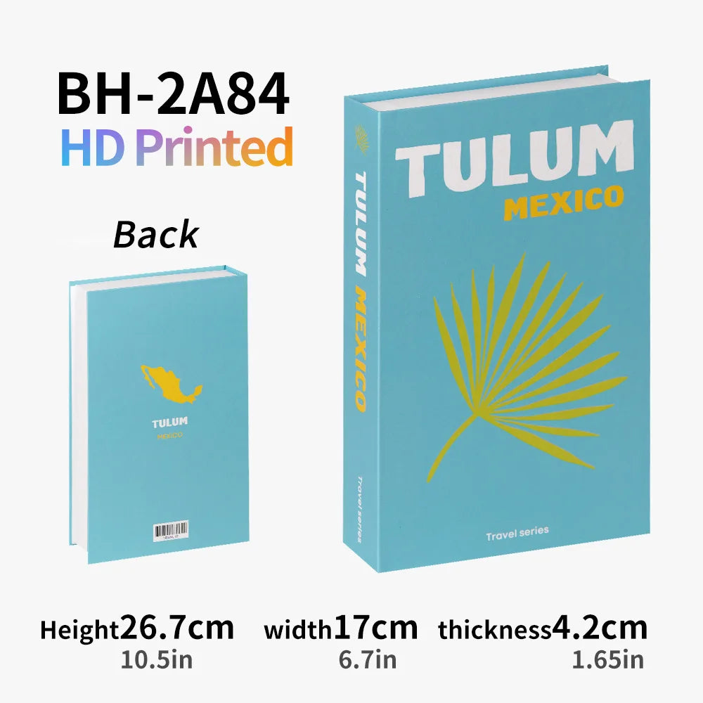 Colorful Decorative Books for Rooms Vacation Style Fake Books Decorations Coffee Table Ornaments Home Additional Decoration ﻿ ﻿