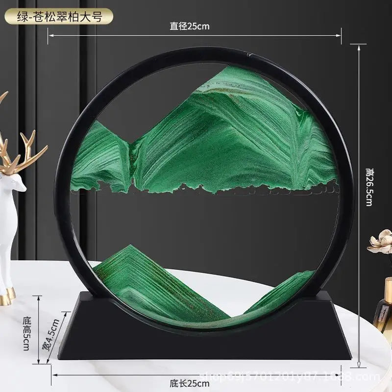 Creative Sandflow Art Clo Living Room Office Bar TV Cabinet Home Decor Luxury Decorative Accories Gifts