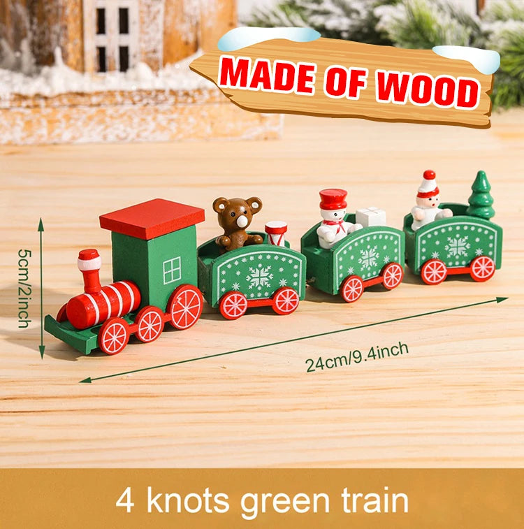 Christmas Train Decoration – Festive Home Ornament for Xmas & New Year 2026