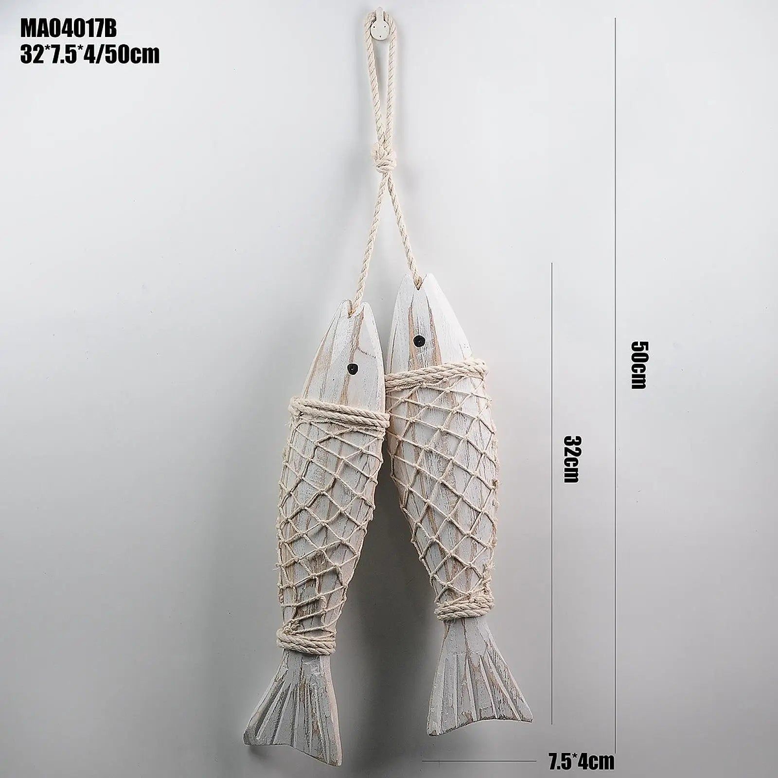 Wood Fish Decor Home Decor Wooden Fish Wall Hanging Ornament for Wall Home