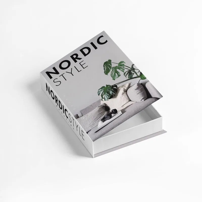 Simple Decorative Fake Books – Modern Aesthetic Prop Books for Living Room, Shelves & Coffee Table Styling