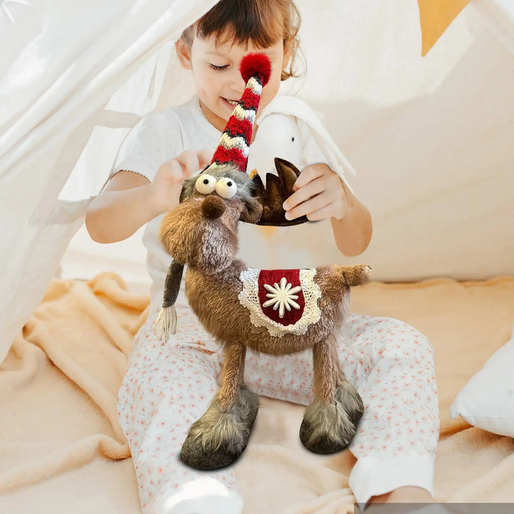 Festive Santa Claus Doll – Christmas Home Decor 2026 | Tabletop Xmas Ornaments, Holiday Navidad & Noel Decorations, New Year 2025 Gift Idea