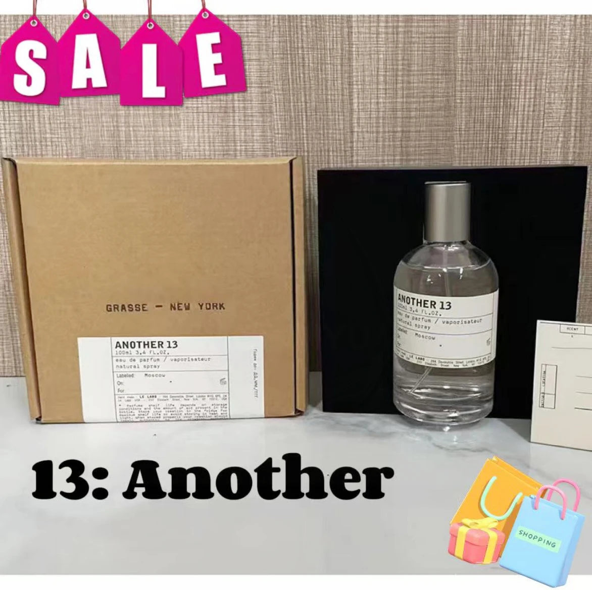 Laboratory 33 Sandalwood & Black Tea Perfume | Long-Lasting Fresh Woody Fragrance | Unisex Light Scent | Elegant Neutral Cologne