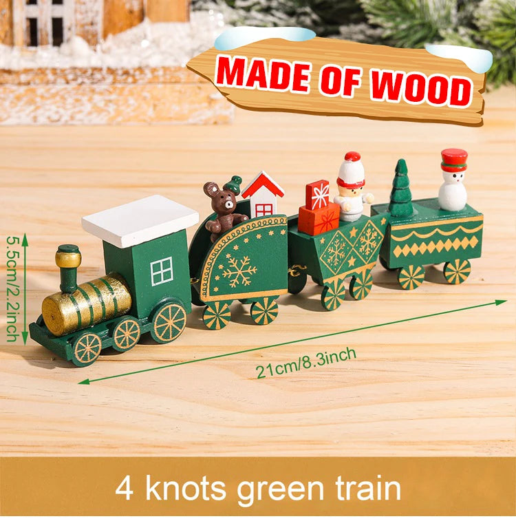 Christmas Train Decoration – Festive Home Ornament for Xmas & New Year 2026