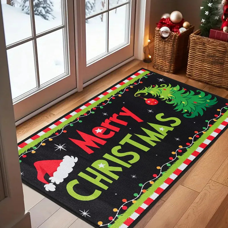 Christmas Welcome Doormat – Outdoor Holiday Carpet for Home, Xmas & New Year 2026