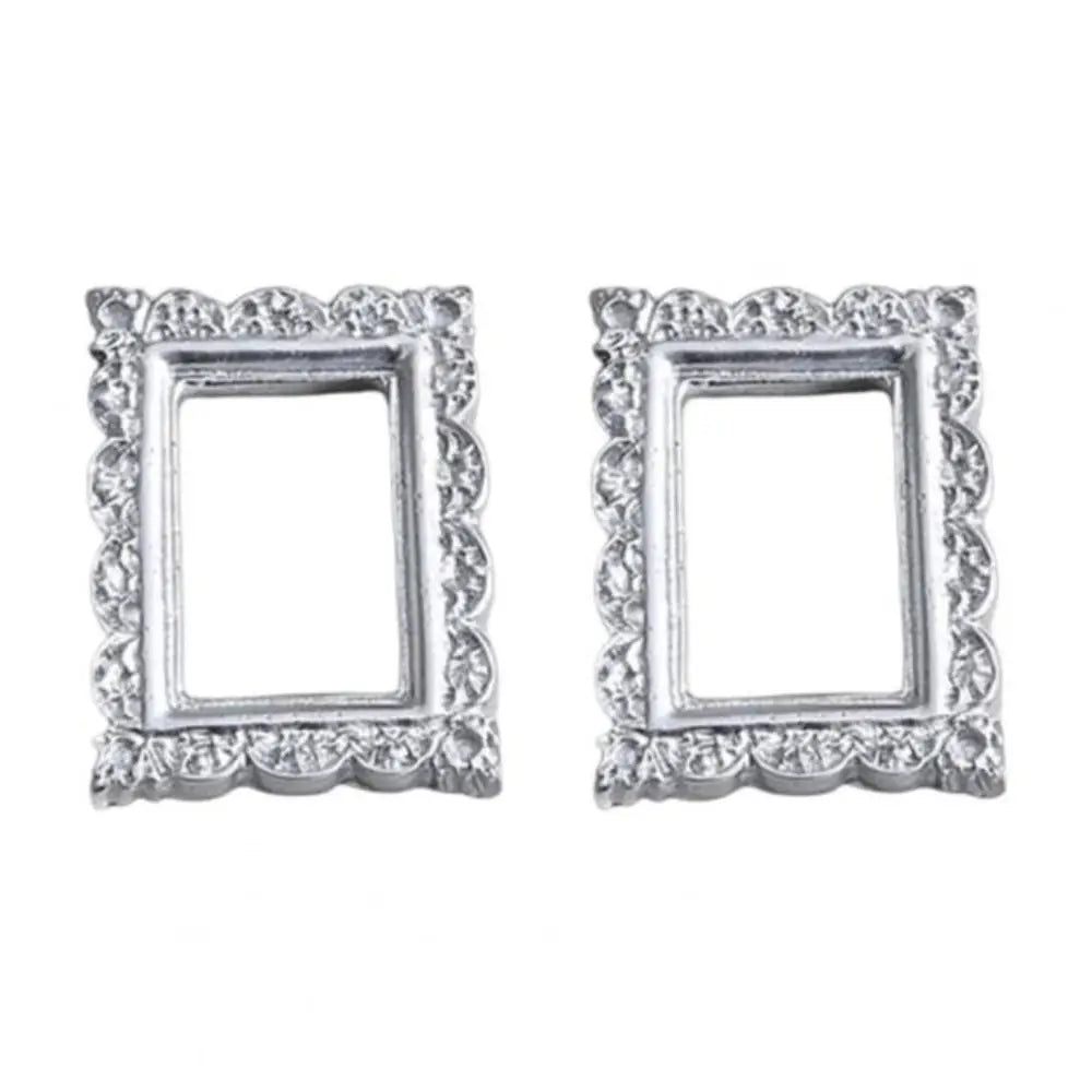 European Artistic Resin Decor – DIY Desktop Ornaments & Photo Frame Backdrops for Stylish Home Displays