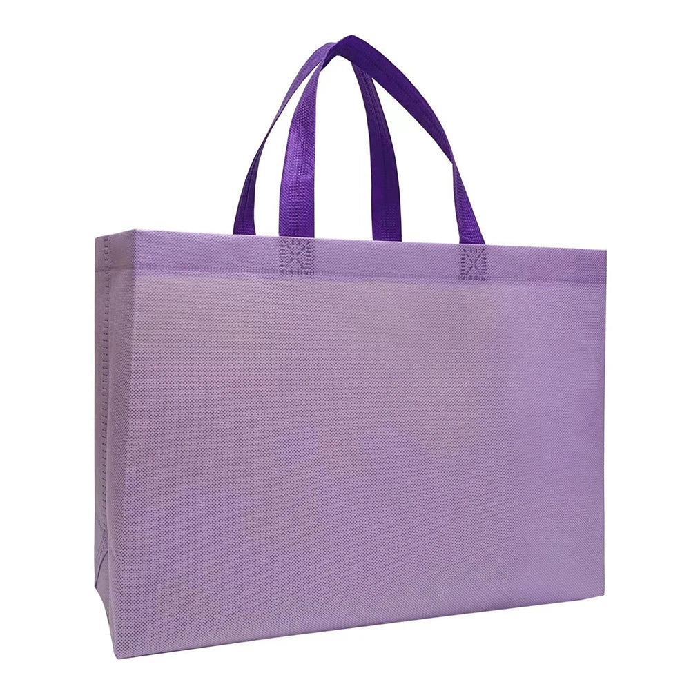 Foldable Reusable Shopping Bag – Large Eco-Friendly Tote for Women & Men, Non-Woven Fabric Grocery Bag