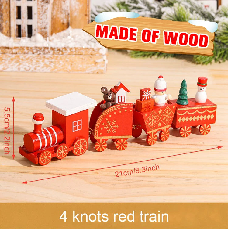 Christmas Train Decoration – Festive Home Ornament for Xmas & New Year 2026