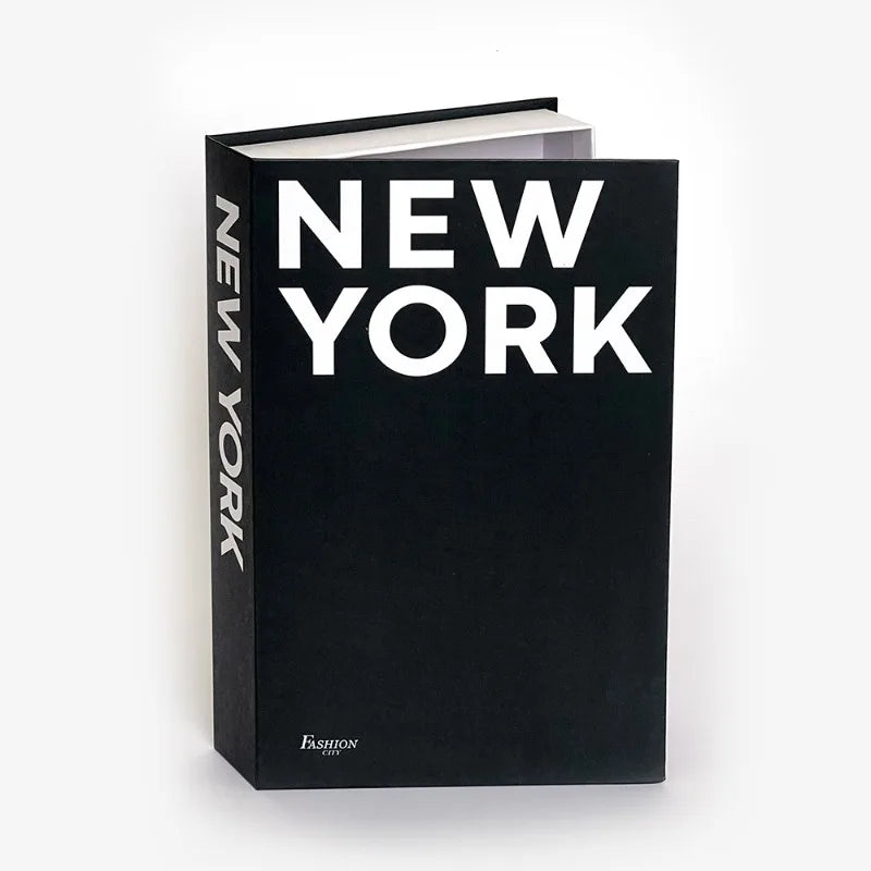 Simple Decorative Fake Books – Modern Aesthetic Prop Books for Living Room, Shelves & Coffee Table Styling