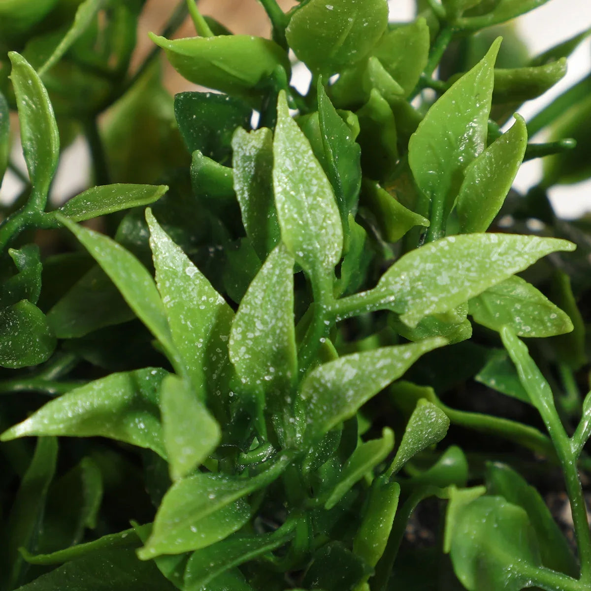 3pcs Green Artificial Plants Grass Woven Small Potted Plants Home Decoration home decor  home decoration  plants