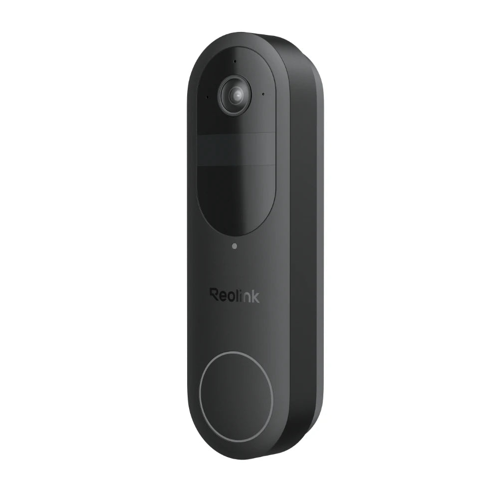 Reolink 2K Battery Doorbell WiFi Outdoor Wireless Doorbell, Battery/Wired Power, Storage Encryption via Home Hub, Without Chime