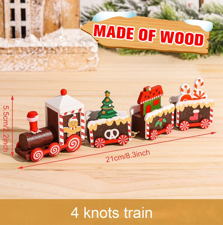 Christmas Train Decoration – Festive Home Ornament for Xmas & New Year 2026