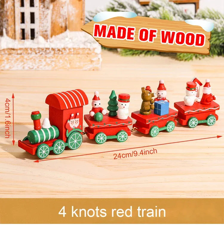 Christmas Train Decoration – Festive Home Ornament for Xmas & New Year 2026