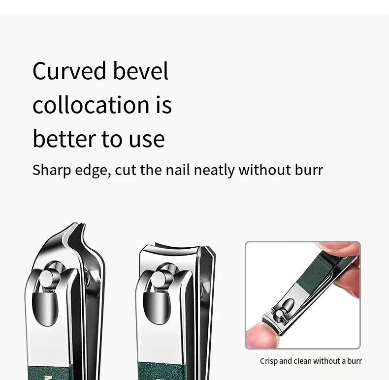 6-Piece Nail Care Kit – Professional Manicure & Pedicure Tools for Men & Women