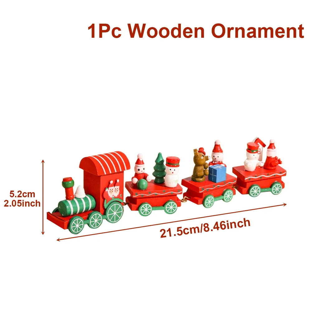 Christmas Train Decoration – Festive Home Ornament for Xmas & New Year 2026