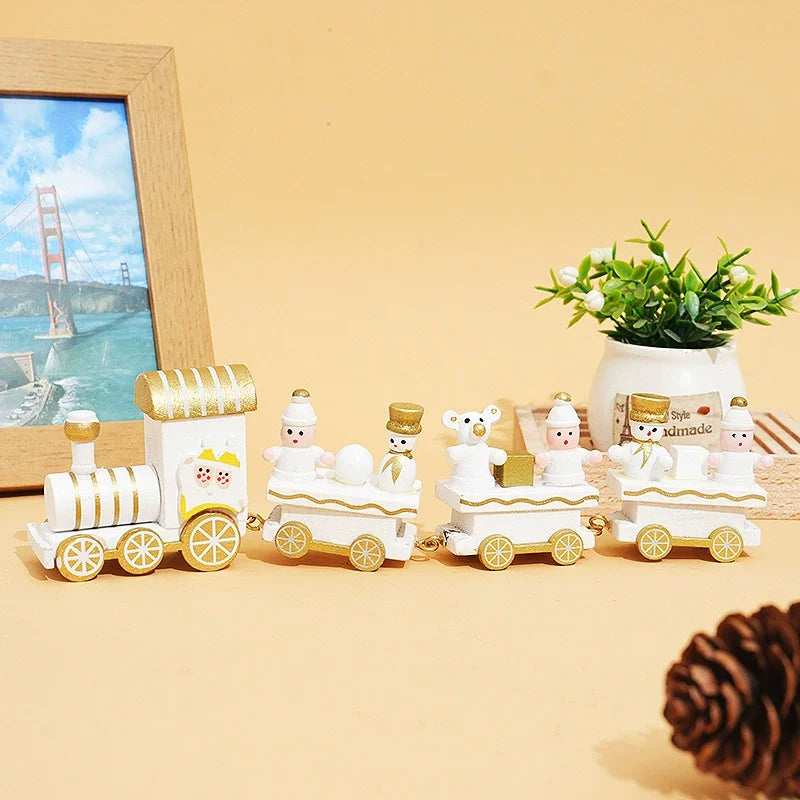 Christmas Train Decoration – Festive Home Ornament for Xmas & New Year 2026