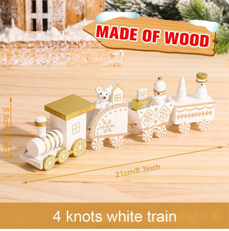 Christmas Train Decoration – Festive Home Ornament for Xmas & New Year 2026