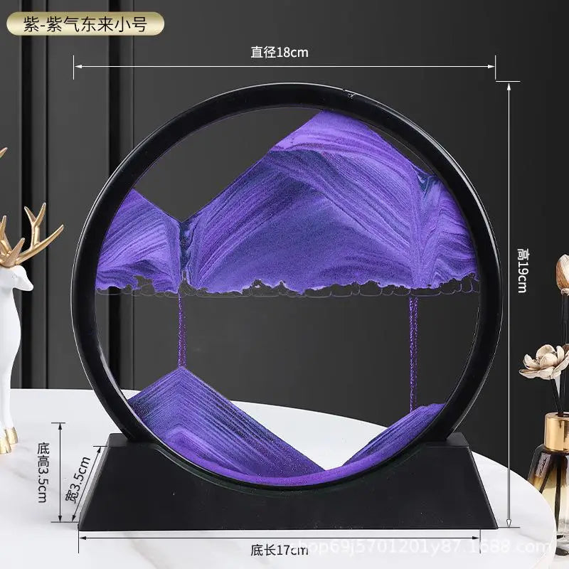 Creative Sandflow Art Clo Living Room Office Bar TV Cabinet Home Decor Luxury Decorative Accories Gifts