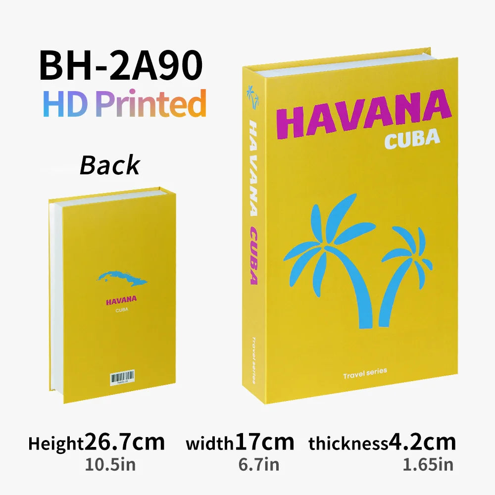 Colorful Decorative Books for Rooms Vacation Style Fake Books Decorations Coffee Table Ornaments Home Additional Decoration ﻿ ﻿