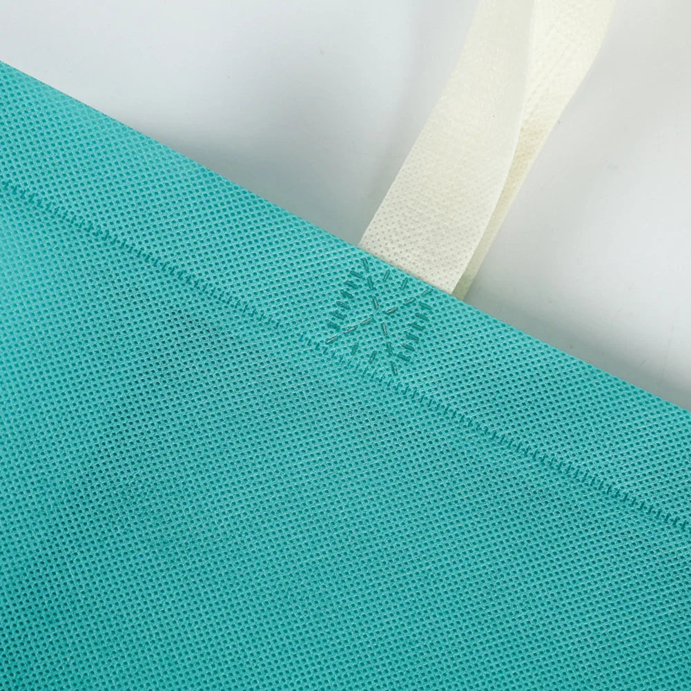 Foldable Reusable Shopping Bag – Large Eco-Friendly Tote for Women & Men, Non-Woven Fabric Grocery Bag