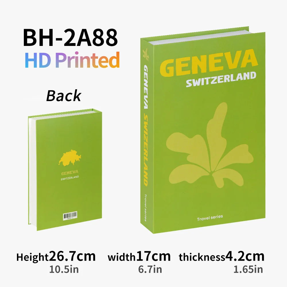 Colorful Decorative Books for Rooms Vacation Style Fake Books Decorations Coffee Table Ornaments Home Additional Decoration ﻿ ﻿