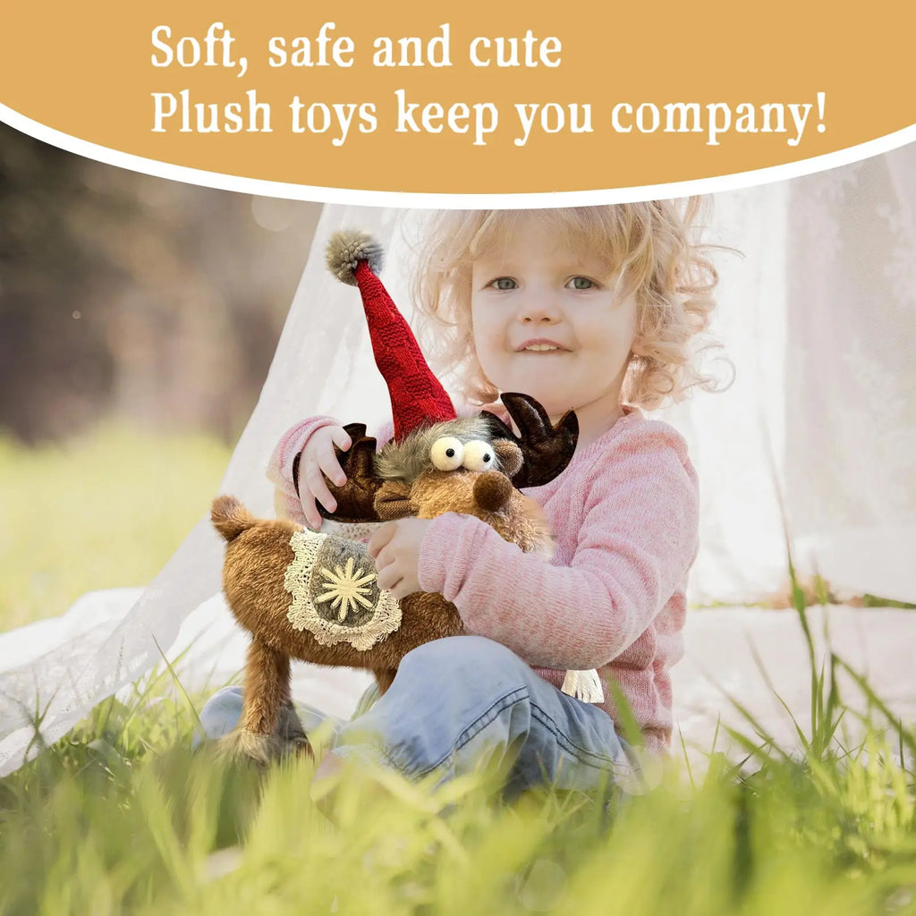 Festive Santa Claus Doll – Christmas Home Decor 2026 | Tabletop Xmas Ornaments, Holiday Navidad & Noel Decorations, New Year 2025 Gift Idea