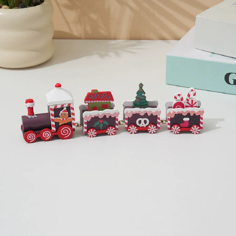 Christmas Train Decoration – Festive Home Ornament for Xmas & New Year 2026