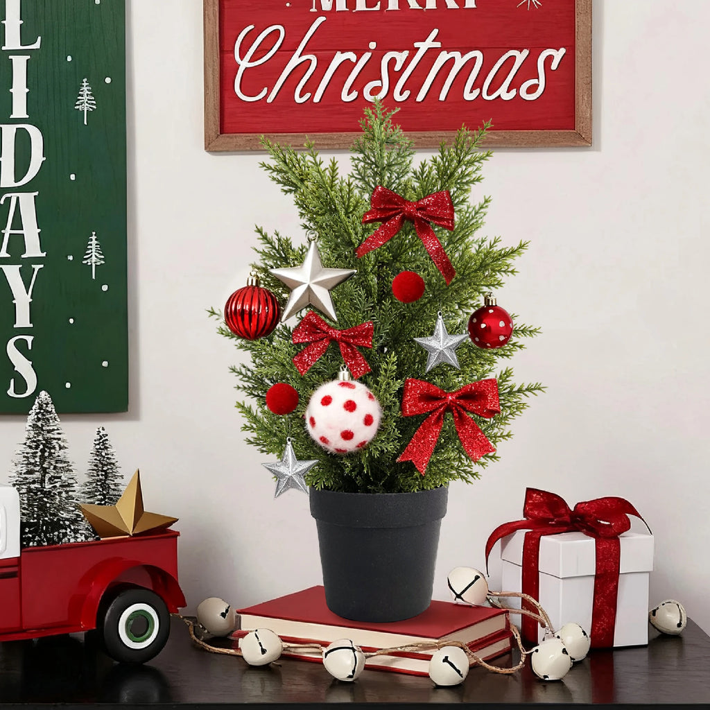 Artificial Christmas Tree, Green Potted Plants, DIY Room Decor Home Decor, Kitchen, Birthday Wedding Decor, Xmas Christmas Decor