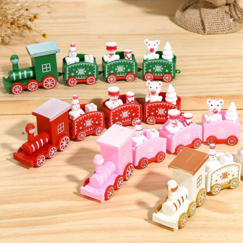 Christmas Train Decoration – Festive Home Ornament for Xmas & New Year 2026